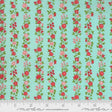 Quilting Cotton Sunday Stroll Aqua Floral Moda