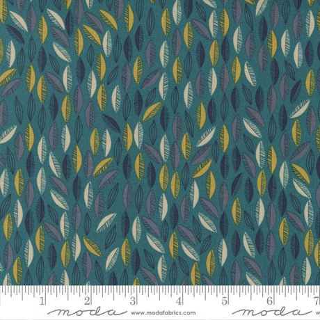 Quilting Cotton Songbook A New Page Dark Teal Moda