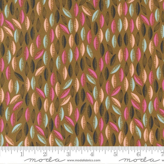 Quilting Cotton Songbook A New Page Sienna Floral Moda