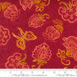 Quilting Cotton Carolina Lilies Ruby 48701 12 Moda