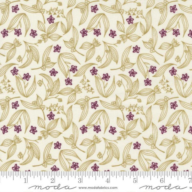 Quilting Cotton Wild Meadow Porcelain Floral Moda