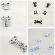 Hook and Eye Clasp 144 Sets