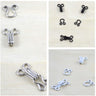 Hook and Eye Clasp 144 Sets