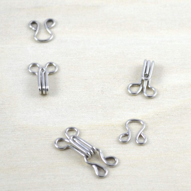 Hook and Eye Clasp 144 Sets