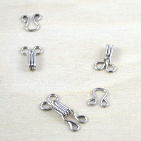Hook and Eye Clasp 144 Sets