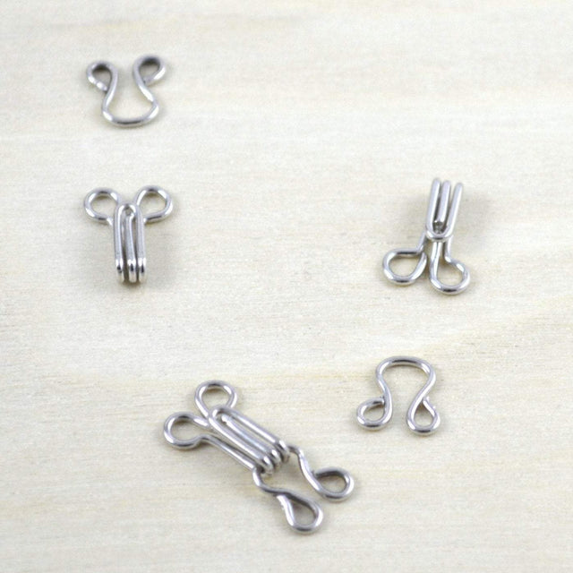 Hook and Eye Clasp 144 Sets