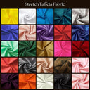Stretch Taffeta Nylon Spandex Fabric - Baby Pink, 60" Width