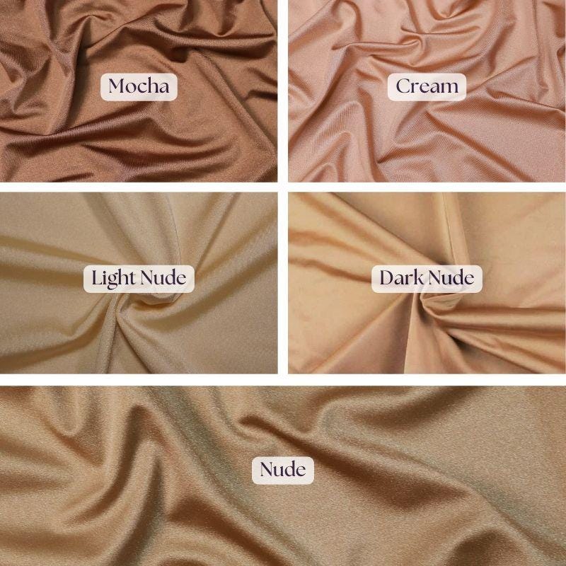 Shiny Milliskin Nylon Spandex Fabric - Shiny, 4-Way Stretch, 60" Width