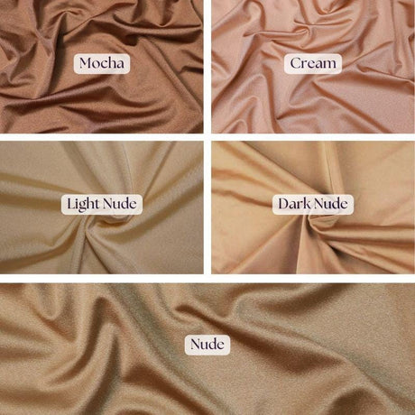 Shiny Milliskin Nylon Spandex Fabric - Glossy Finish, 4-Way Stretch, 60" Width
