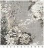 Home Decor Fabric Ballad Bouquet Platinum Floral Waverly