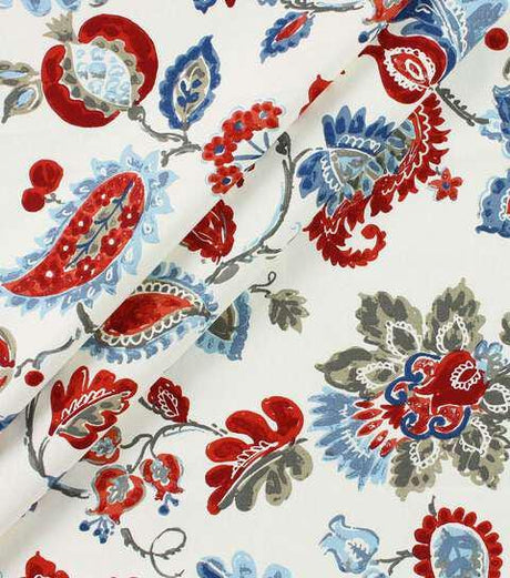 Cotton Canvas Fabric Bijoux Federal Jacobean Richloom