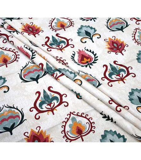 Cotton Canvas Big Spades on White 44" Wide