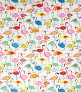 Outdoor Fabric Solarium Novelty Flamingo 54" Wide Polyester