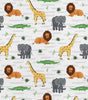 Quilting Cotton Savannah Living on White Nursery David Textiles