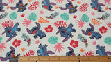 Quilting Cotton Stitch And Scrump Fun Disney Fabric
