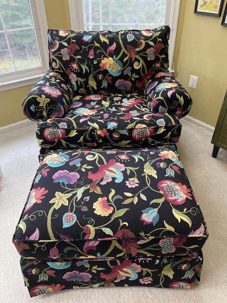 Upholstery Fabric Gloria Prism Print Jacobean