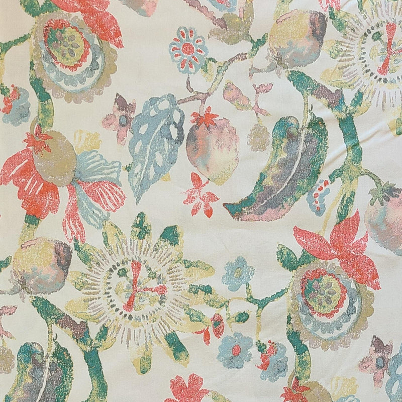 Cotton Canvas Anastasia Serene 44" Wide Upholstery Fabric