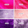 Long Pile Faux Fur Fabric - Multiple Colors, Shaggy Texture, 1 Yard