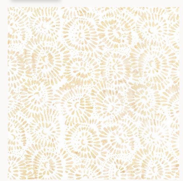 Batik Cotton Bead Flowers 100% Cotton