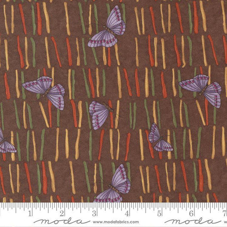 Quilting Cotton Sunflower Garden Brown Moda