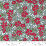 Quilting Cotton Merry Little Christmas Silver Moda