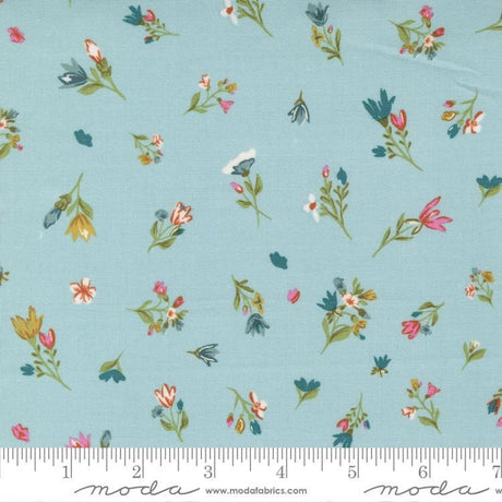 Quilting Cotton Songbook A New Page Mist Moda