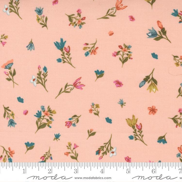 Quilting Cotton Songbook A New Page Pink Moda