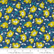 Quilting Cotton Morning Light Bluebird Floral Moda