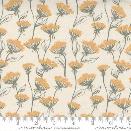 Quilting Cotton Flower Pot Ivory Floral Moda