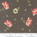Quilting Cotton Emma Flourish Charcoal Moda