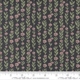 Quilting Cotton Country Rose Charcoal Moda