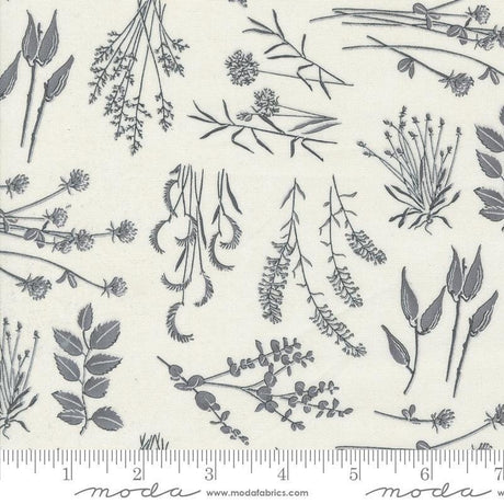 Quilting Cotton Silhouettes Cream 6930-16 Moda
