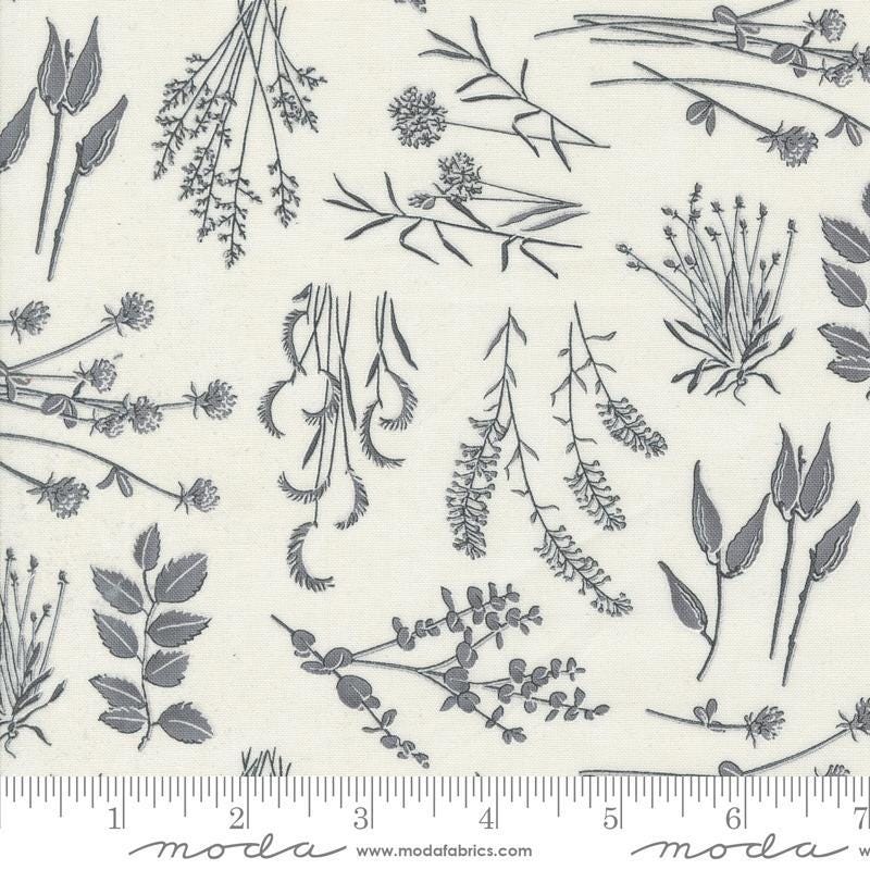 Quilting Cotton Silhouettes Cream 6930-16 Moda