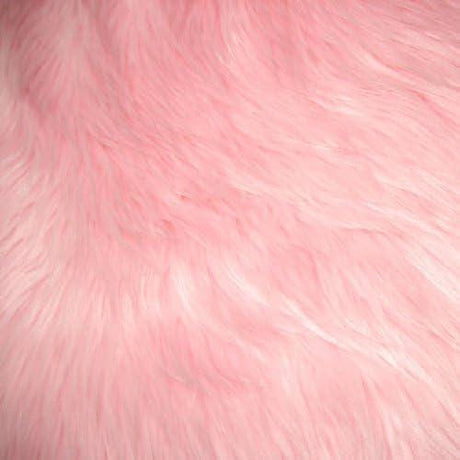 Vibrant Pink Faux Fur Fabric - Hot Pink, Fuchsia, Baby Pink, 58-60" Width, 2-3" Pile