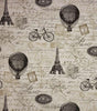 Cotton Canvas Fabric Richloom Adventure Grey 45" Wide
