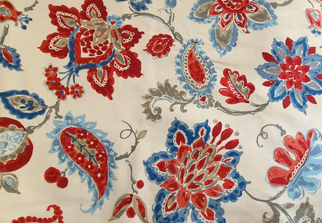 Cotton Canvas Fabric Bijoux Federal Jacobean Richloom