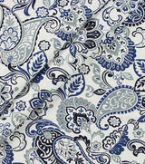 Cotton Canvas Fabric Richloom Filigree Seaside Paisley 44/45" Wide