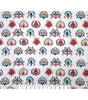 Cotton Canvas Big Spades on White 44" Wide
