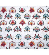 Cotton Canvas Big Spades on White 44" Wide