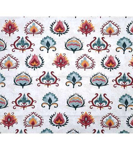 Cotton Canvas Big Spades on White 44" Wide