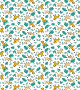 Quilting Cotton Lion King Simba and Nala Grub Toss Disney