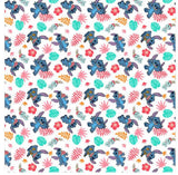 Quilting Cotton Stitch And Scrump Fun Disney Fabric