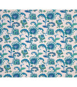 Cotton Canvas Blue Spaced Jacobeans 44" Wide