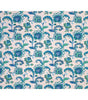 Cotton Canvas Blue Spaced Jacobeans 44" Wide