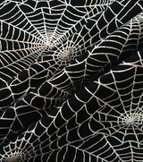Stretch Knit Fabric Holographic Spiderweb 57" Wide POP!