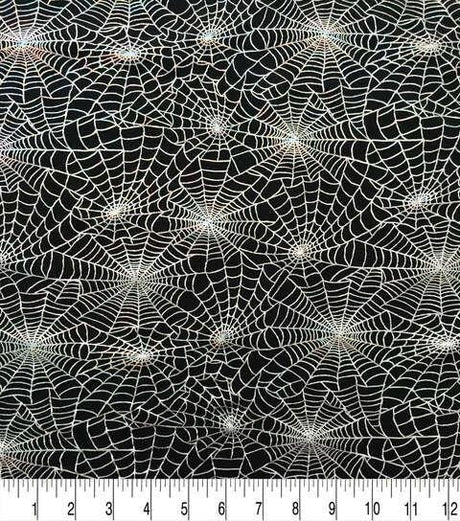 Stretch Knit Fabric Holographic Spiderweb 57" Wide POP!