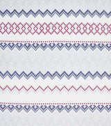 Fleece Fabric 1.5yd Sew Lush Fair Isle Knit Precut