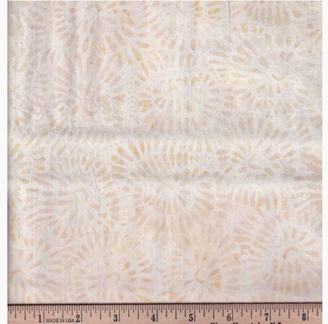 Batik Cotton Bead Flowers 100% Cotton