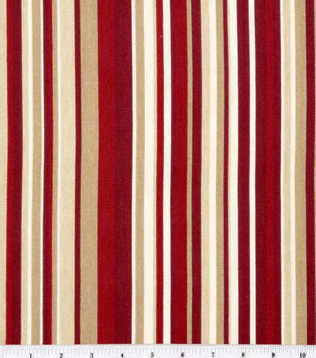 Cotton Canvas Glee Red 44" Wide