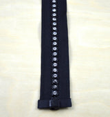 Rhinestone Zipper Open-End Pinlock